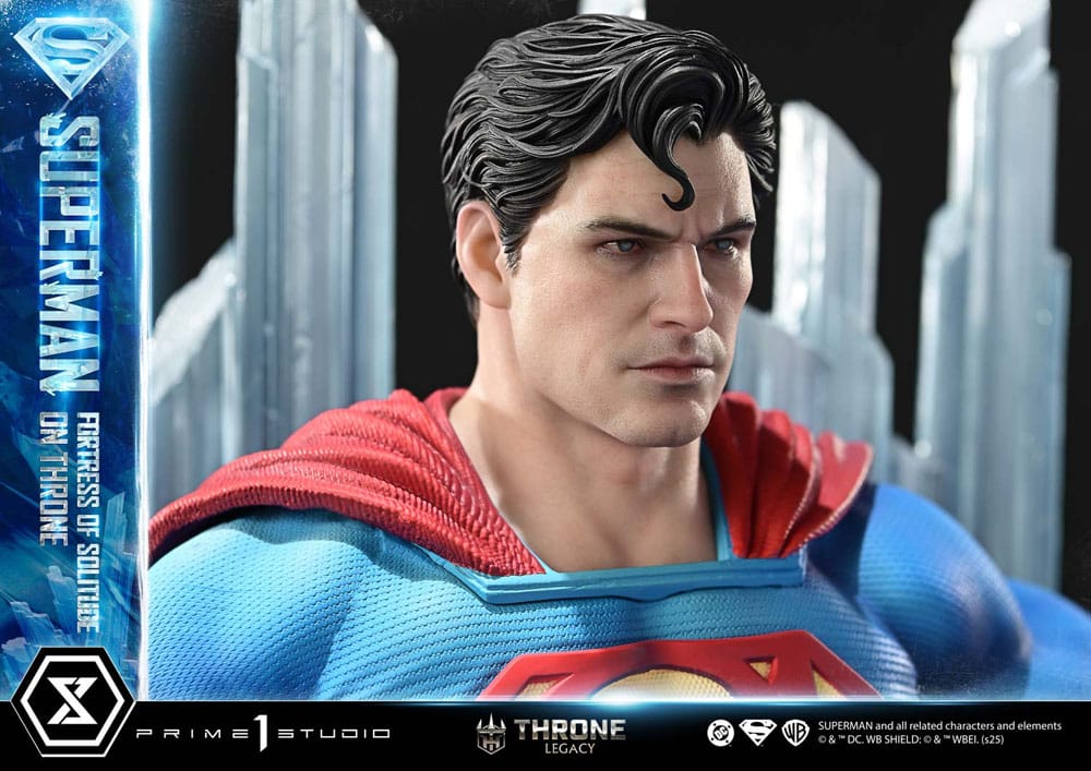 DC Comics Throne Legacy Collection Statue Statue 1/4 Superman Fortress of Solitude on Throne (Design by Gabriele Dell'Otto) 52 cm